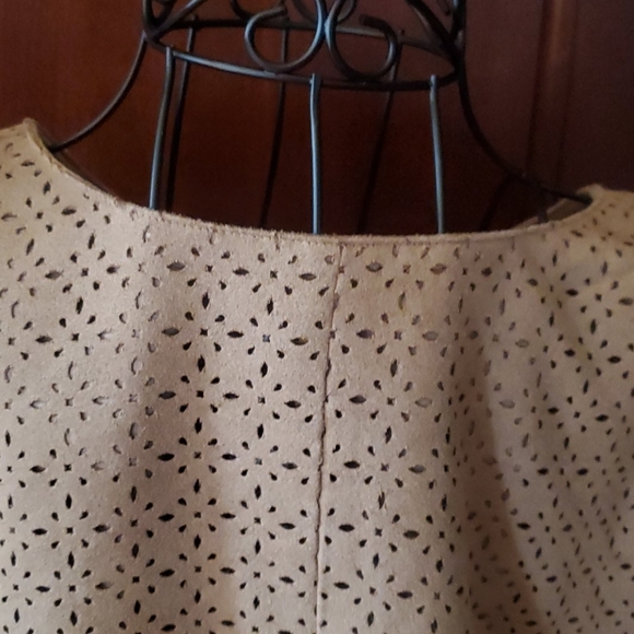 NWT Chicos Faux Suede Jacket Ladies - Picture 7 of 7